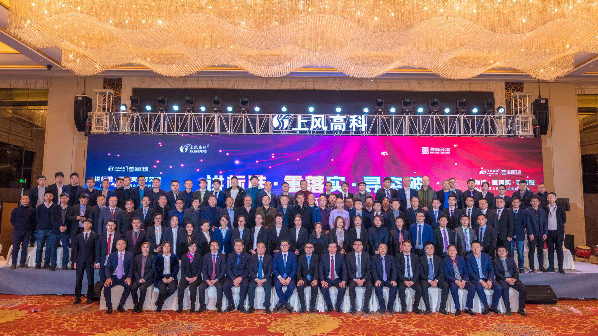 “講標(biāo)準(zhǔn)·重落實(shí)·尋突破”——上風(fēng)高科2018年企業(yè)年會(huì)暨員工表彰大會(huì)圓滿落幕！