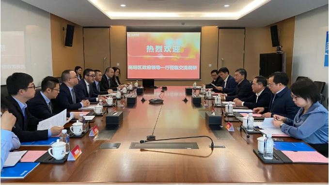 高明區(qū)區(qū)委書(shū)記楊永泰一行到好博環(huán)境調(diào)研